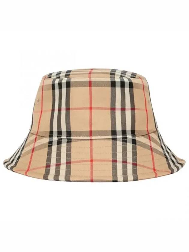 Vintage Check Technical Bucket Hat Beige - BURBERRY - BALAAN 2