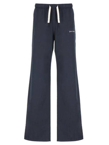 Straight Pants PMCA141S24FAB001 4603 BLUE - PALM ANGELS - BALAAN 1