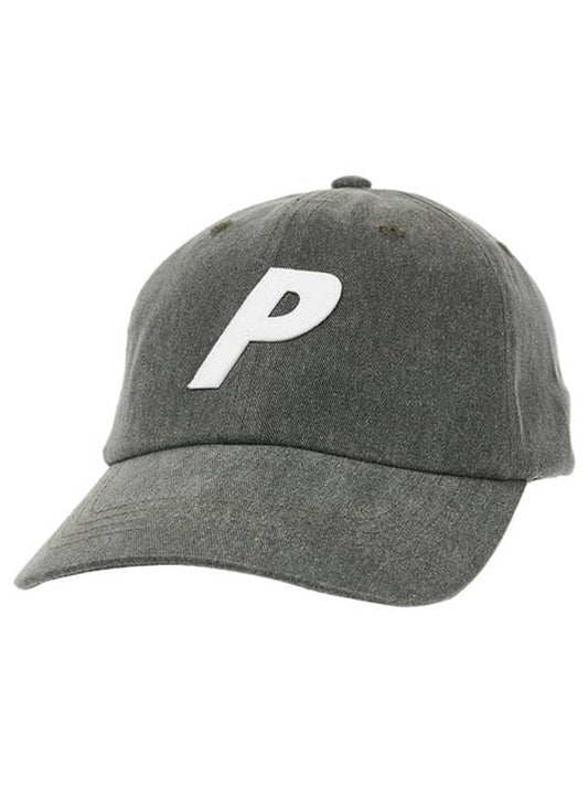 Pigment P 6PANEL CAP Gray PIGMENT P 6PANEL CAP - PALACE - BALAAN 1