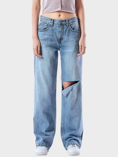 Joy low rise denim wide jeans blue - PHILOGRAM - BALAAN 2