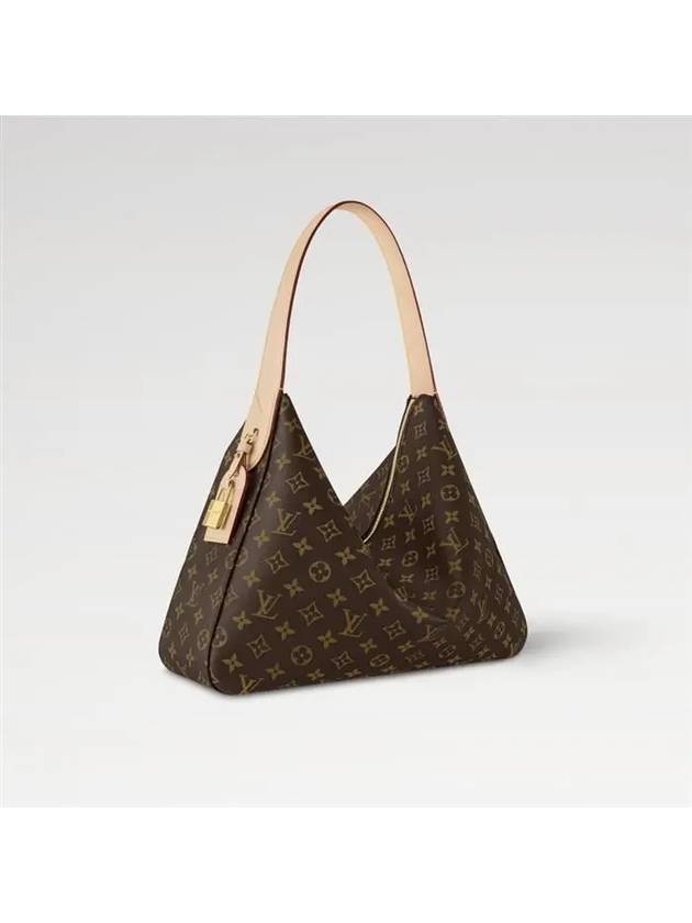 Slouchy MM Monogram Shoulder Bag Brown - LOUIS VUITTON - BALAAN 3