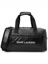 Nylon Zipper Pocket Duffel Bag Black - SAINT LAURENT - BALAAN 2