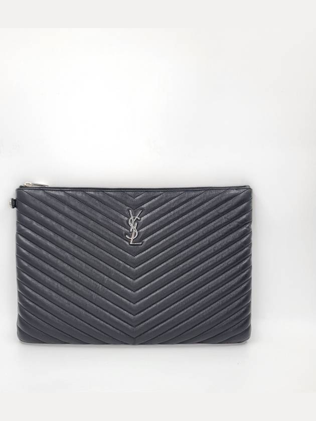 Women s Monogram Matelasse Large Clutch 3898 - SAINT LAURENT - BALAAN 4