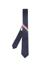 Grosgrain Stripe Classic Tie Navy - THOM BROWNE - BALAAN 2