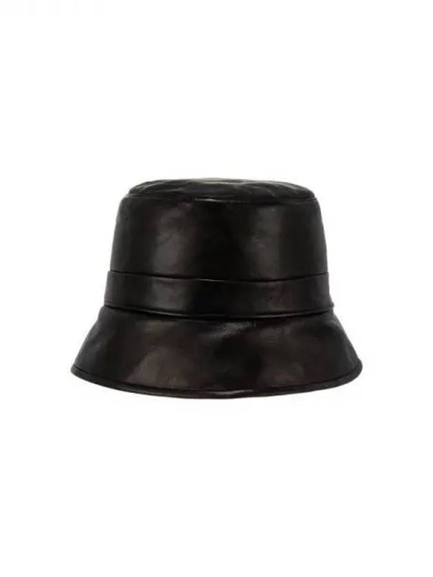 Women s Logo Point Reversible Bucket Hat Black 270508 - GIORGIO ARMANI - BALAAN 1