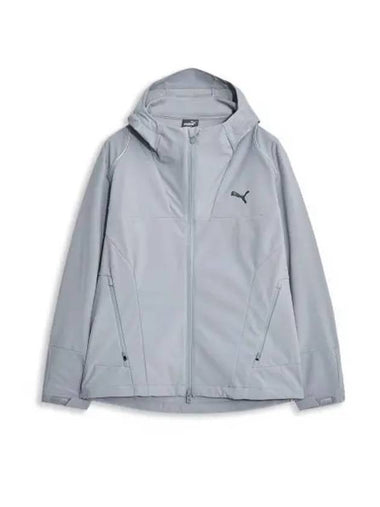 Shield Soft Shell Bonded Hooded Jacket Grey - PUMA - BALAAN 1