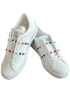 Open Rockstud Untitled Low Top Sneakers White - VALENTINO - BALAAN 2