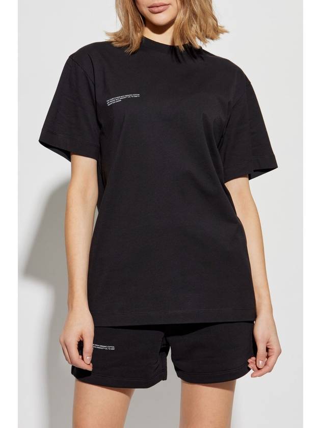 Pangaia T-shirt With Logo, Unisex, Black - PANGAIA - BALAAN 3