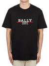 Men s short sleeve t shirt M5OU739F 7S319 00 - BALLY - BALAAN 1