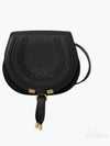 Marcie Saddle Small Grained Leather Cross Bag Black - CHLOE - BALAAN 2