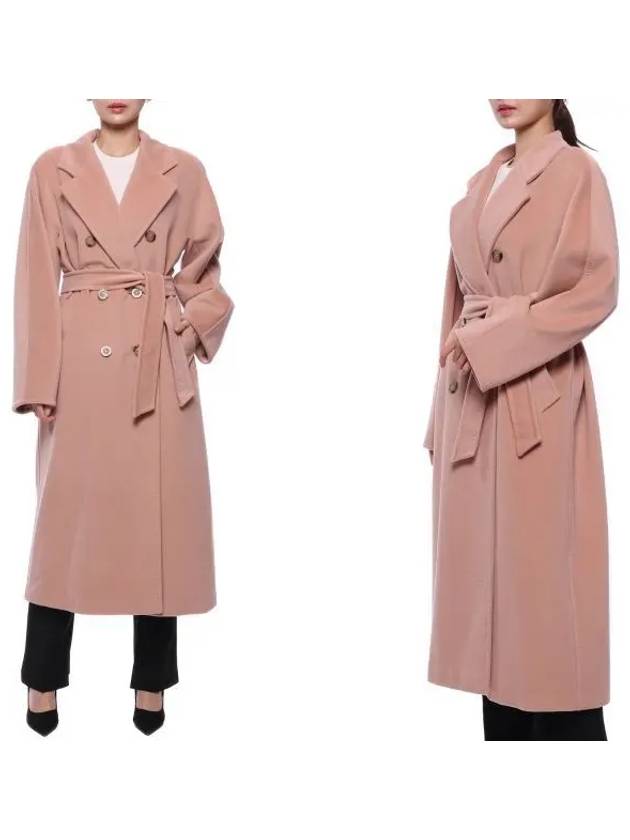 Madame Wool Double Coat Pink - MAX MARA - BALAAN 2