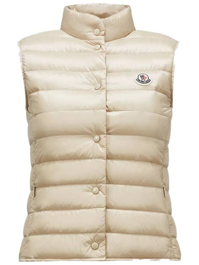 Liane Logo Patch Down Vest Ivory - MONCLER - BALAAN 2