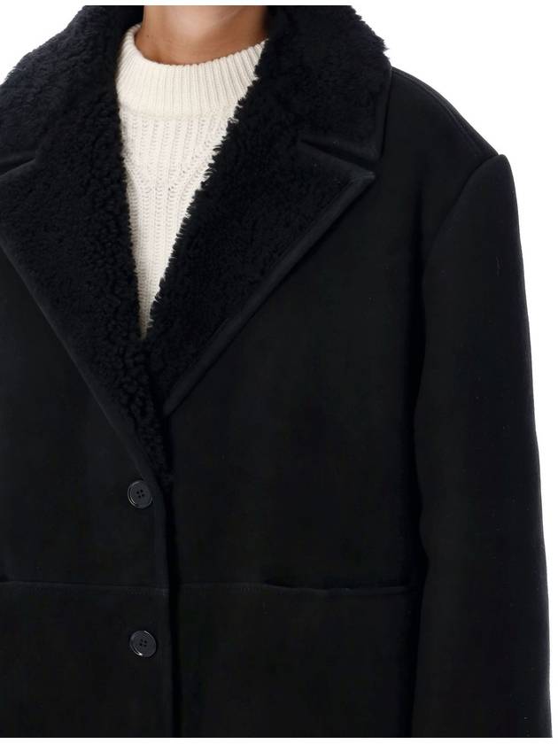 Cirebo shearling coat - LOULOU STUDIO - BALAAN 3