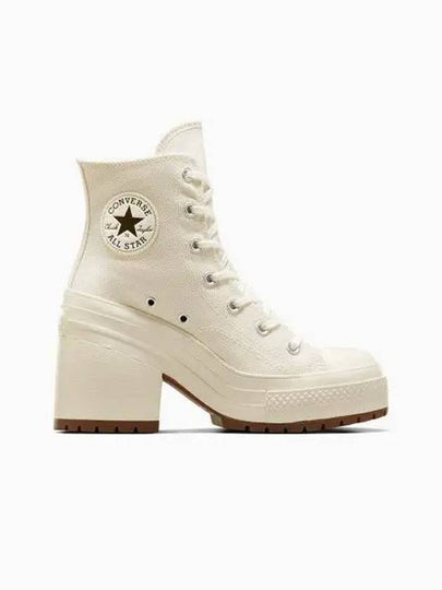 Chuck 70 De Luxe Heel High Top Sneakers Egret - CONVERSE - BALAAN 2