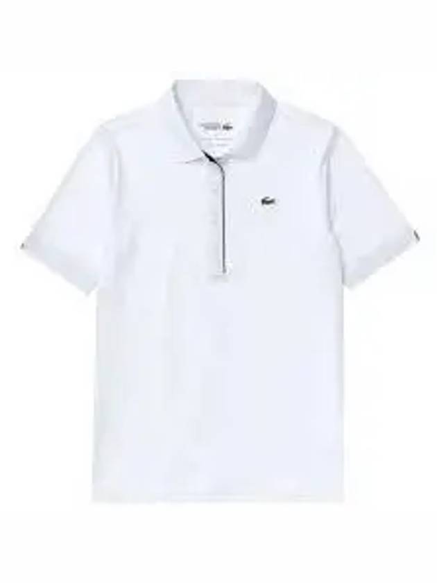 Women's Golf Performance Ultra Dry Short Sleeve Polo Shirt White - LACOSTE - BALAAN 2