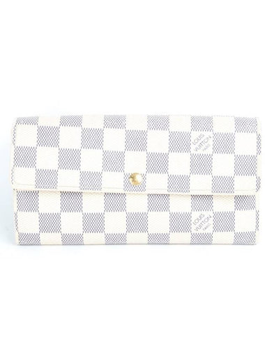 Damier Azur long wallet - LOUIS VUITTON - BALAAN 1