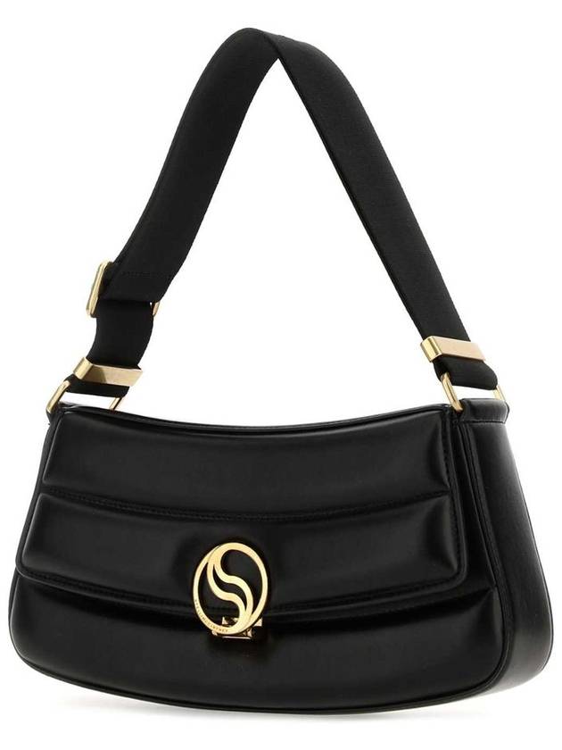 S Wave Quilted Shoulder Bag Black - STELLA MCCARTNEY - BALAAN 3