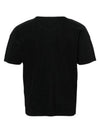 Pleated Short Sleeve T-Shirt Black - ISSEY MIYAKE - BALAAN 3