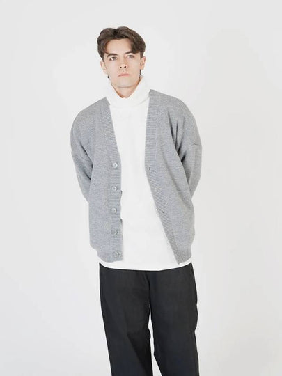 Hazzy Over Fit Y Neck Cardigan Gray - CHANCE'S NOI - BALAAN 2