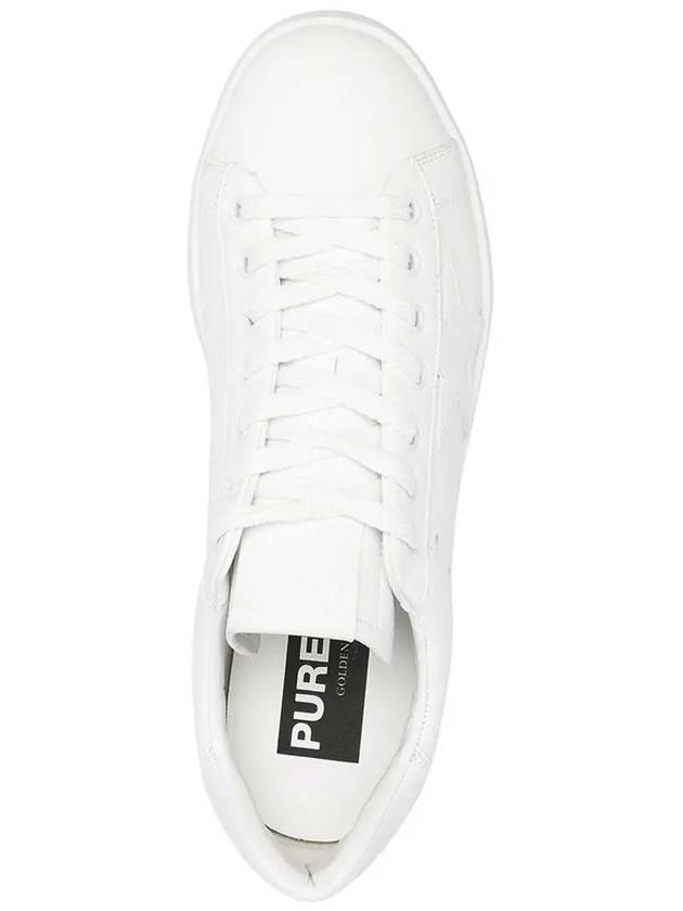 Purestar White Tab Sneakers White - GOLDEN GOOSE - BALAAN 3