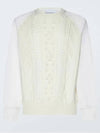 hybrid knit top white - NEIL BARRETT - BALAAN 4