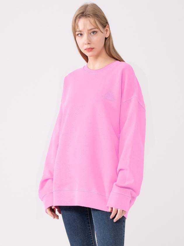 Pigment Heavy Cotton Trinity Sweatshirt Pink - ICONOGRAPHY - BALAAN 3