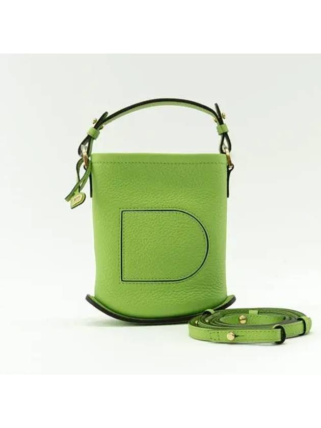 Women s Pin Toy Mini Shoulder Bag Green AA0608AQY0 - DELVAUX - BALAAN 1