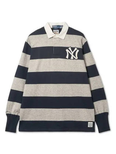 Polo Ralph Lauren Yankees Rugby Shirt Navy 410 - POLO RALPH LAUREN - BALAAN 1