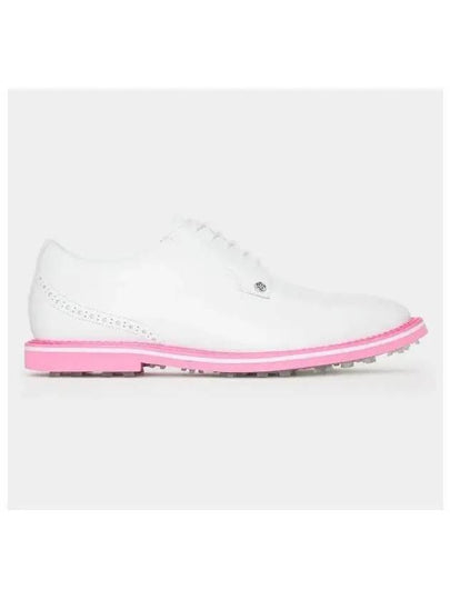 Men's Brogue Heel Gallivant Spikeless White Pink - G/FORE - BALAAN 2