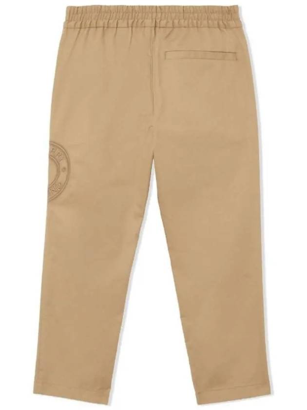 Kids Circle Logo Cotton Pants 8063417 Outlet Italy - BURBERRY - BALAAN 3