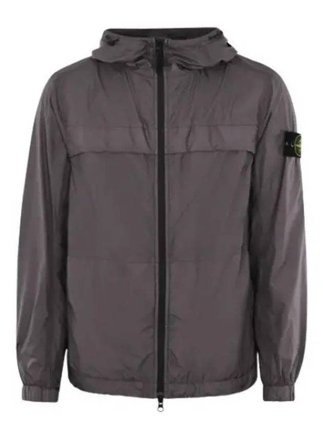 Crinkle Reps Hooded Jacket Brown - STONE ISLAND - BALAAN 2