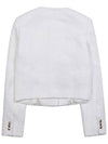 Women's Gavino Cotton Jacket White - MAX MARA - BALAAN.