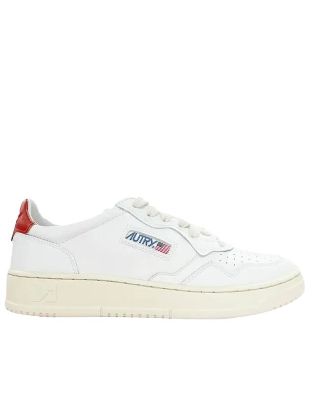 Men's Medalist Leather Low Top Sneakers White - AUTRY - BALAAN 2