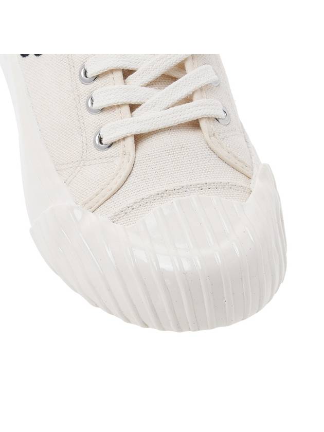 School Flower Low Top Sneakers Cream - KENZO - BALAAN 10