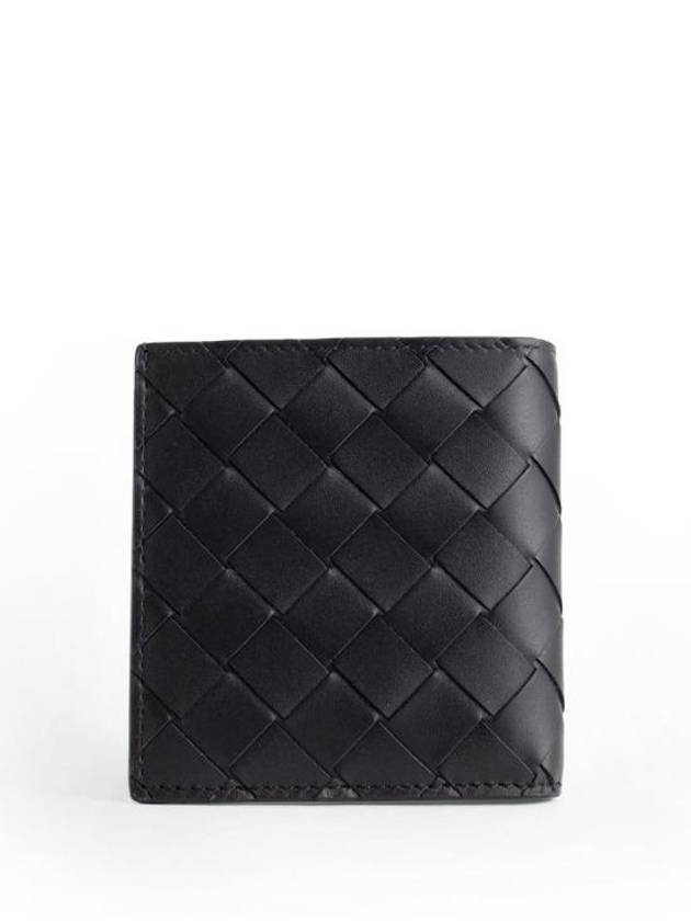 Intrecciato Slim Half Wallet Black - BOTTEGA VENETA - BALAAN 2