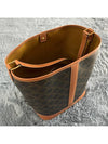 Medium Bucket In Triomphe Canvas And Calfskin Tan - CELINE - BALAAN 5