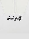 Drew Half Zip Up High Neck Sweatshirt DM41LT31O WHITE - DRUH GOLF - BALAAN 4