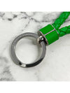 Intrecciato Leather Key Holder Parakeet - BOTTEGA VENETA - BALAAN 7