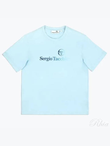 24 Gradient T Shirt STS24M50788 Clear Sky - SERGIO TACCHINI - BALAAN 1