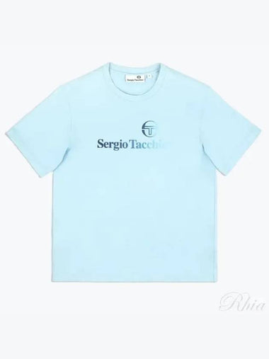 24 Gradient T Shirt STS24M50788 Clear Sky - SERGIO TACCHINI - BALAAN 1