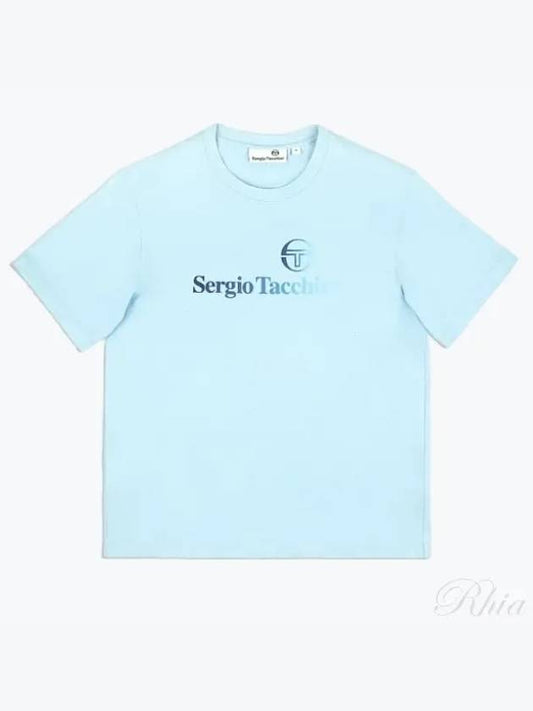 24 Gradient T Shirt STS24M50788 Clear Sky - SERGIO TACCHINI - BALAAN 1