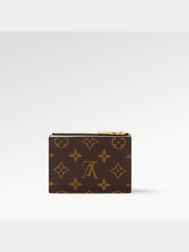 Lisa Monogram Half Wallet Brown Blue - LOUIS VUITTON - BALAAN 7