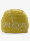 Logo Wool Beanie RBUW202YA02 YLW0001 - ROA - BALAAN 2