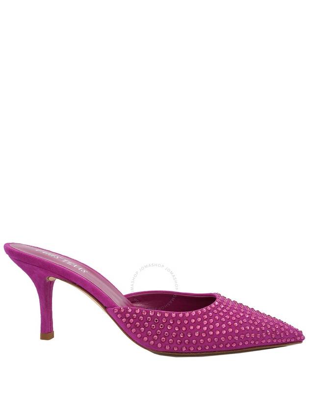 Paris Texas Ladies Pink Ruby Hollywood Pointed-Toe Mules, Brand Size 36 ( US Size 6 ) - PARIS TEXAS - BALAAN 1