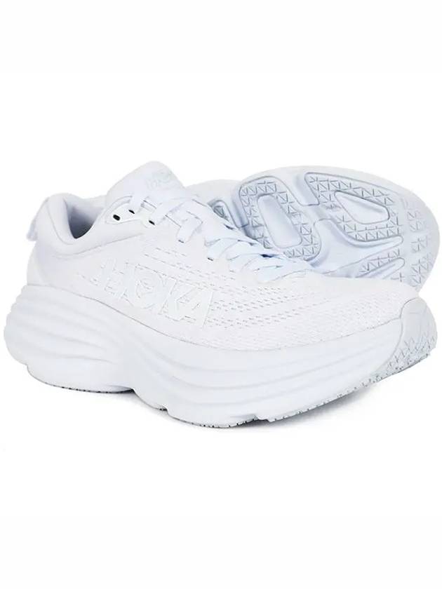 Bondi 8 Low Top Sneakers White - HOKA ONE ONE - BALAAN 3