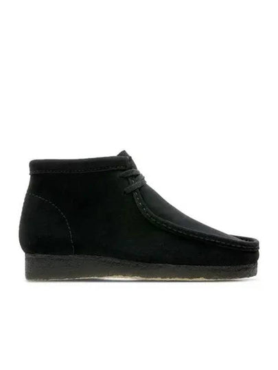 Wallabee Suede Ankle Boots Black - CLARKS - BALAAN 2