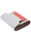 Saffiano Tri-Fold Half Wallet Grey - MARNI - BALAAN 5