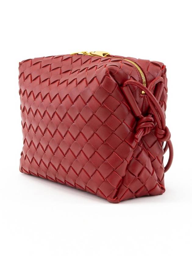 Loop Intrecciato Weaving Small Cross Bag Apple Candy - BOTTEGA VENETA - BALAAN 4