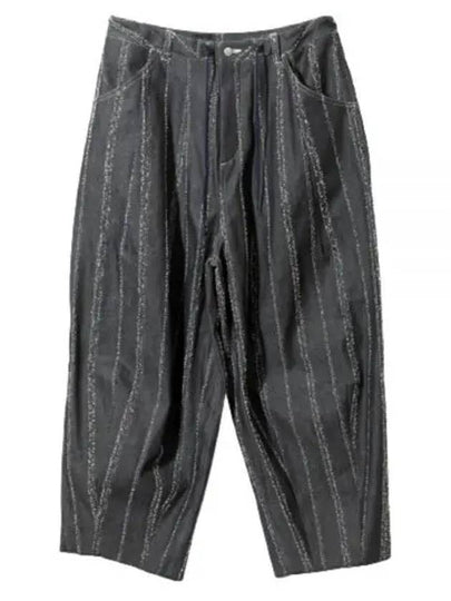 Striped HD Denim Wide Pants Indigo - NEEDLES - BALAAN 2