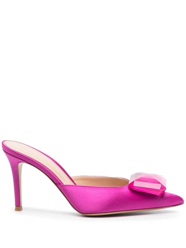 Gianvito Rossi With Heel Fuchsia - GIANVITO ROSSI - BALAAN 1